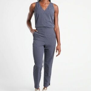 Like New Athleta Brooklyn Jumpsuit Medieval Violet Size 10